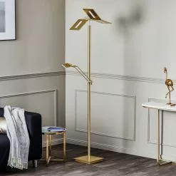 Lucande Hadlee -LED-lattiavalo, Messinki