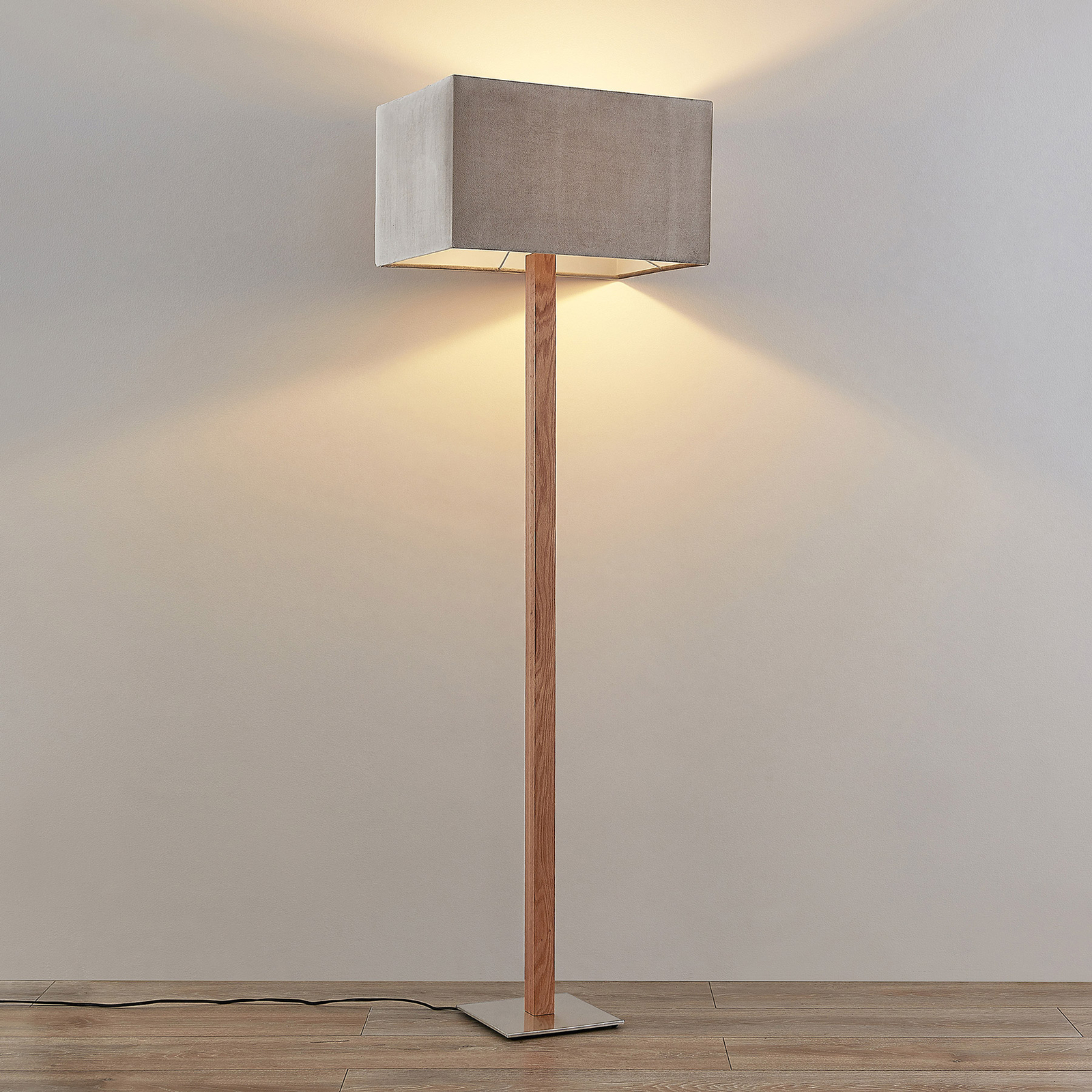 Lucande Heily -lattiavalo, Kulmikas, Harmaa - Image 4