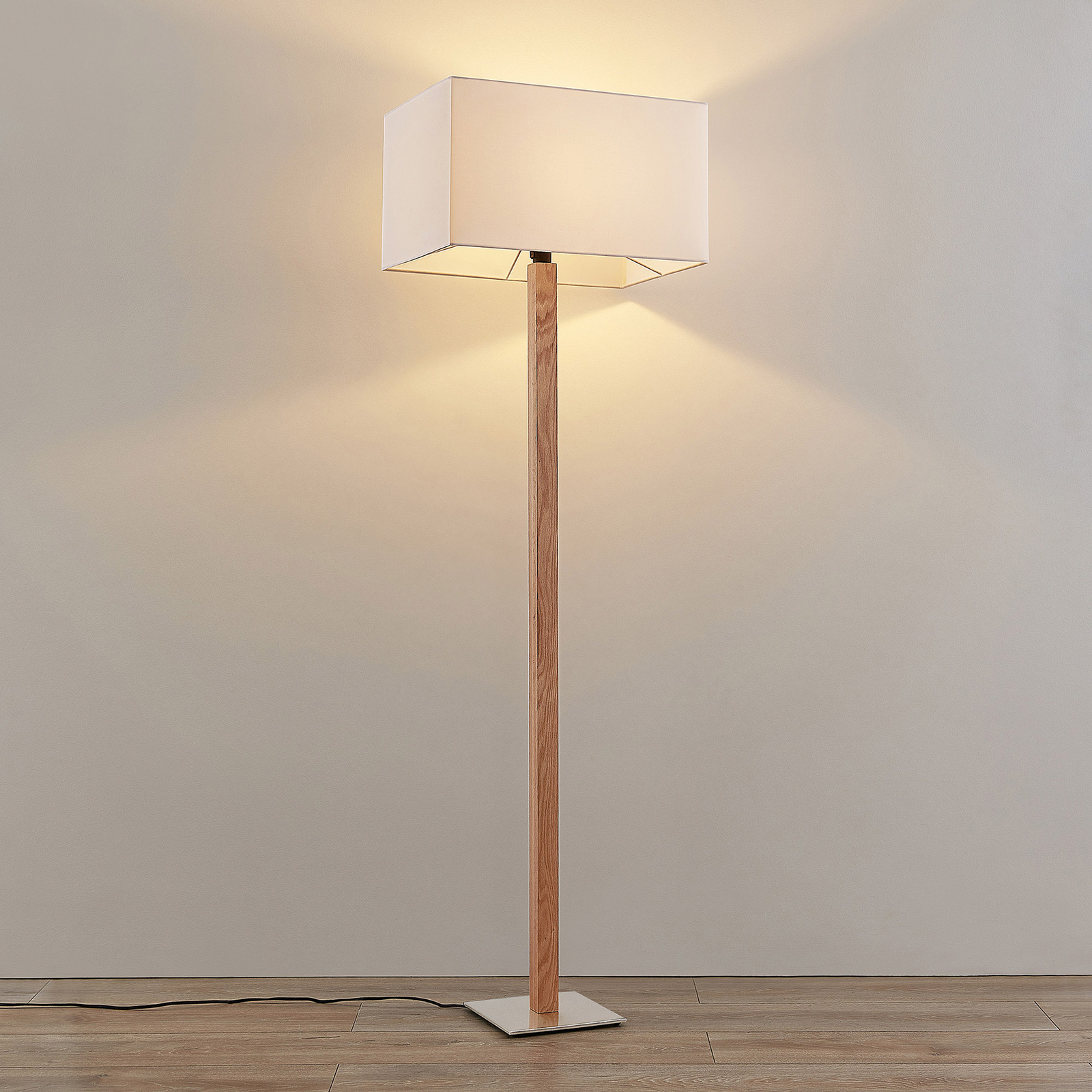 Lucande Heily -lattiavalo, Kulmikas, Valkoinen - Image 4