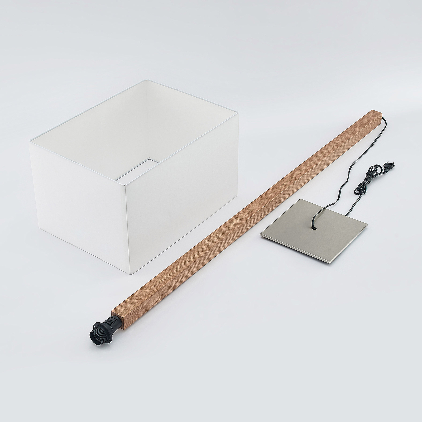 Lucande Heily -lattiavalo, Kulmikas, Valkoinen - Image 8