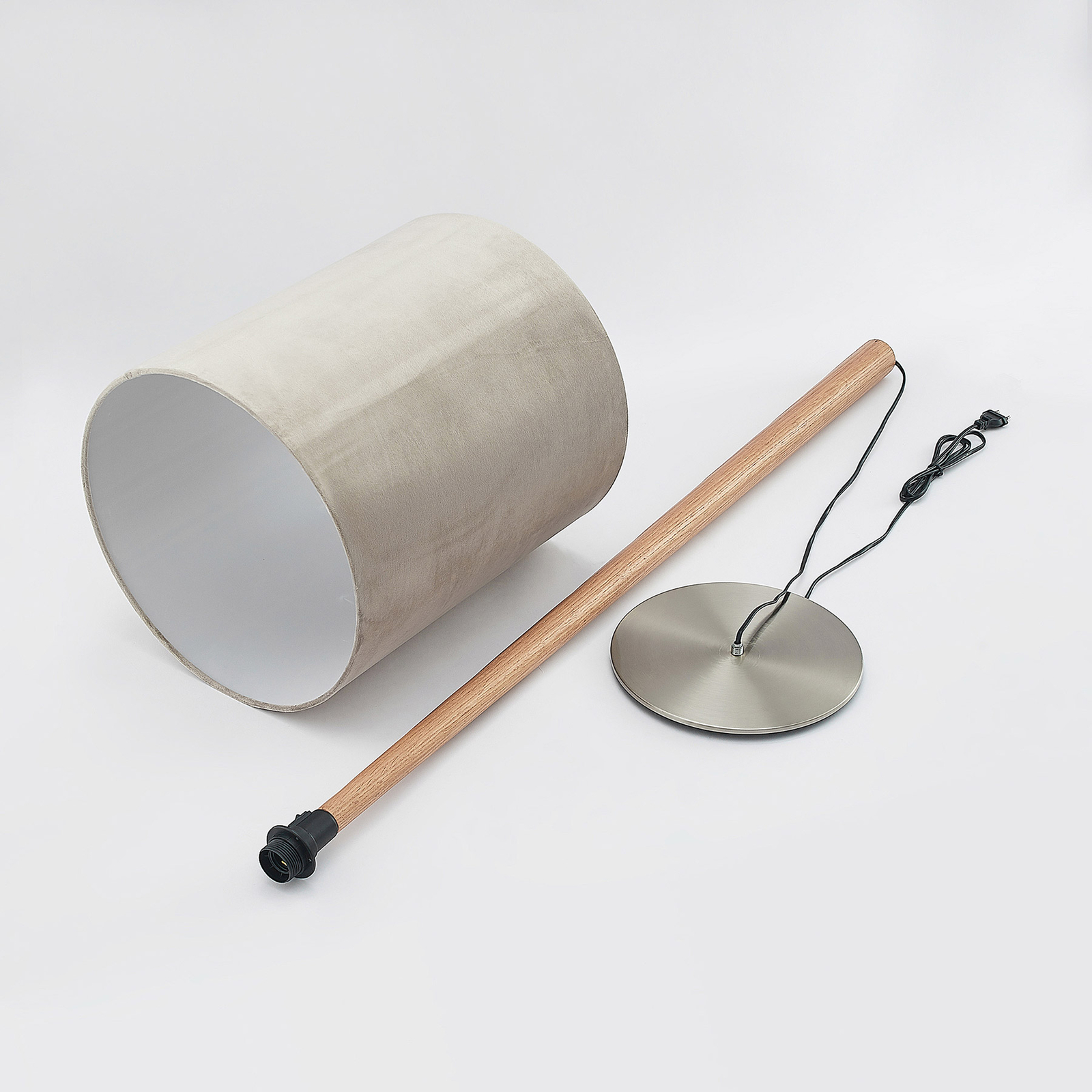 Lucande Heily -lattiavalo, Lieriö, 45 Cm, Harmaa - Image 8