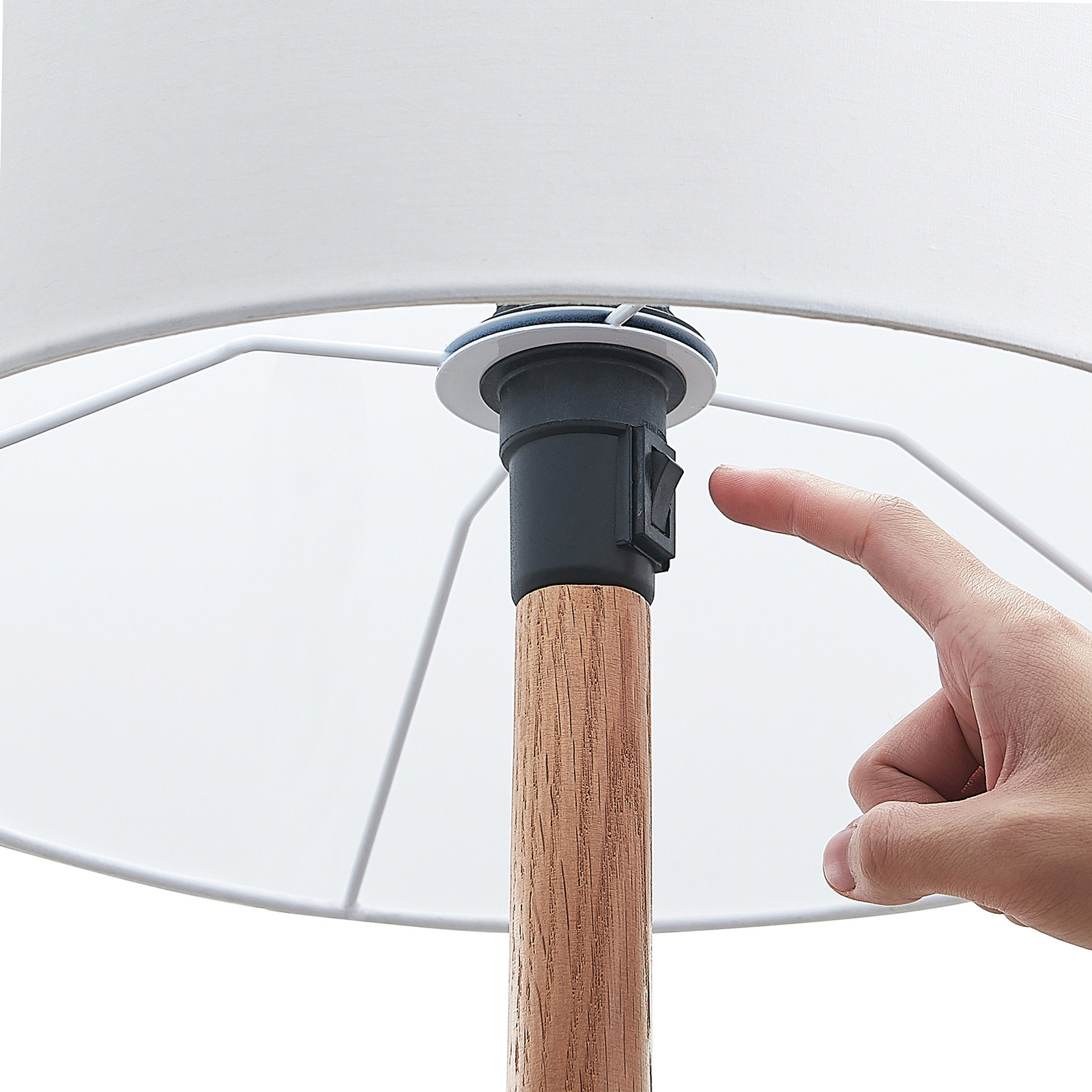 Lucande Heily-lattiavalo, Lieriö, 45 Cm, Valkoinen - Image 6