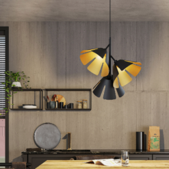 Lucande Jemmily -riippuvalaisin, 3-lamppuinen