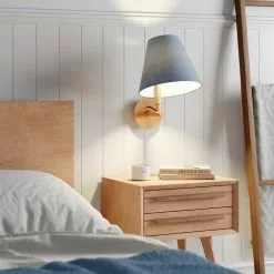 Lucande Jinda -seinälamppu Puurunko, Kangas