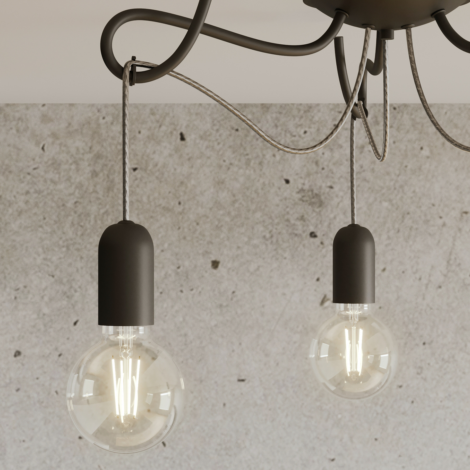 Lucande Jorna -kattovalaisin, 3-lamppuinen - Image 4