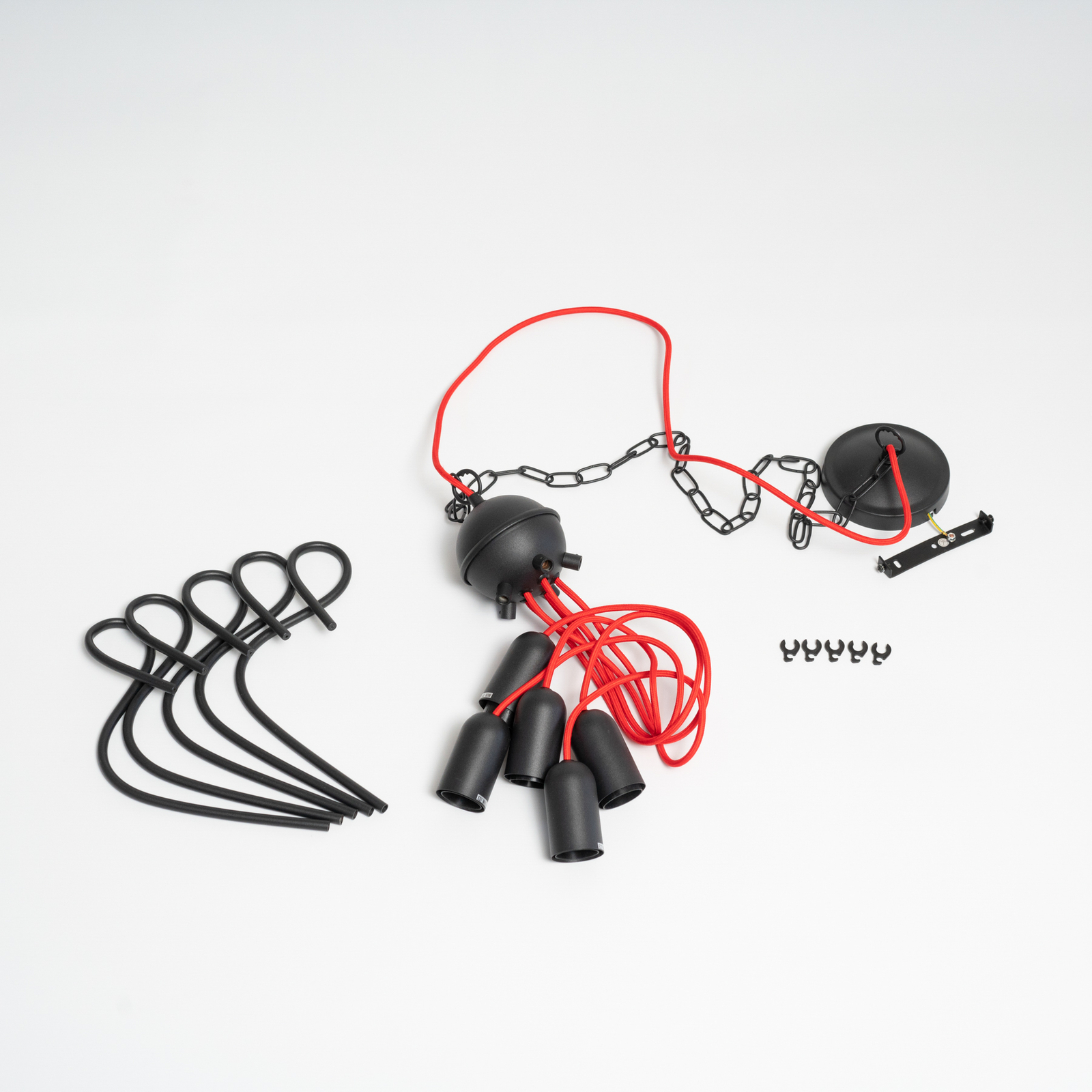 Lucande Jorna -riippuvalo, 5-lamppuinen - Image 7