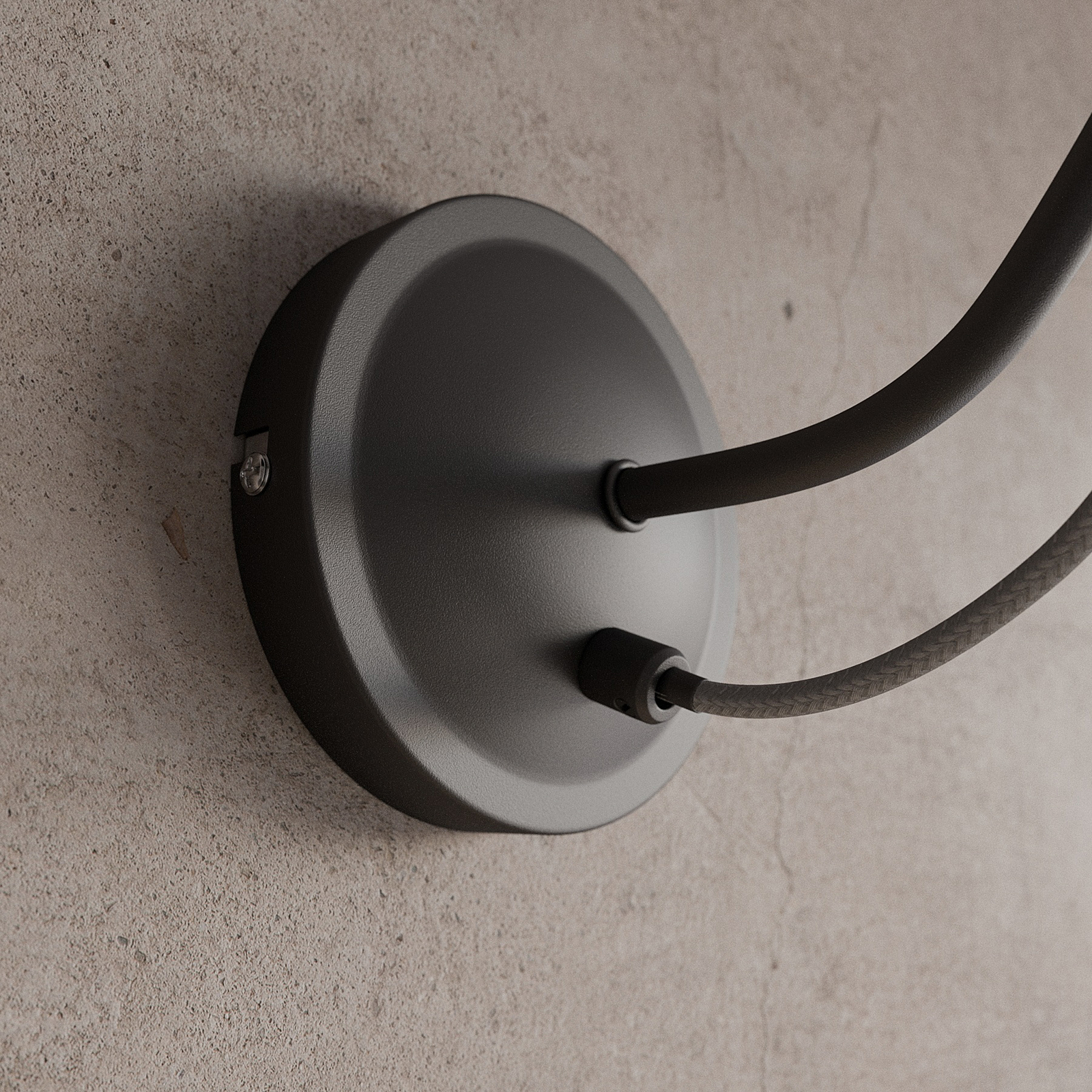 Lucande Jorna-seinävalaisin, Musta, Harmaa Johto - Image 3