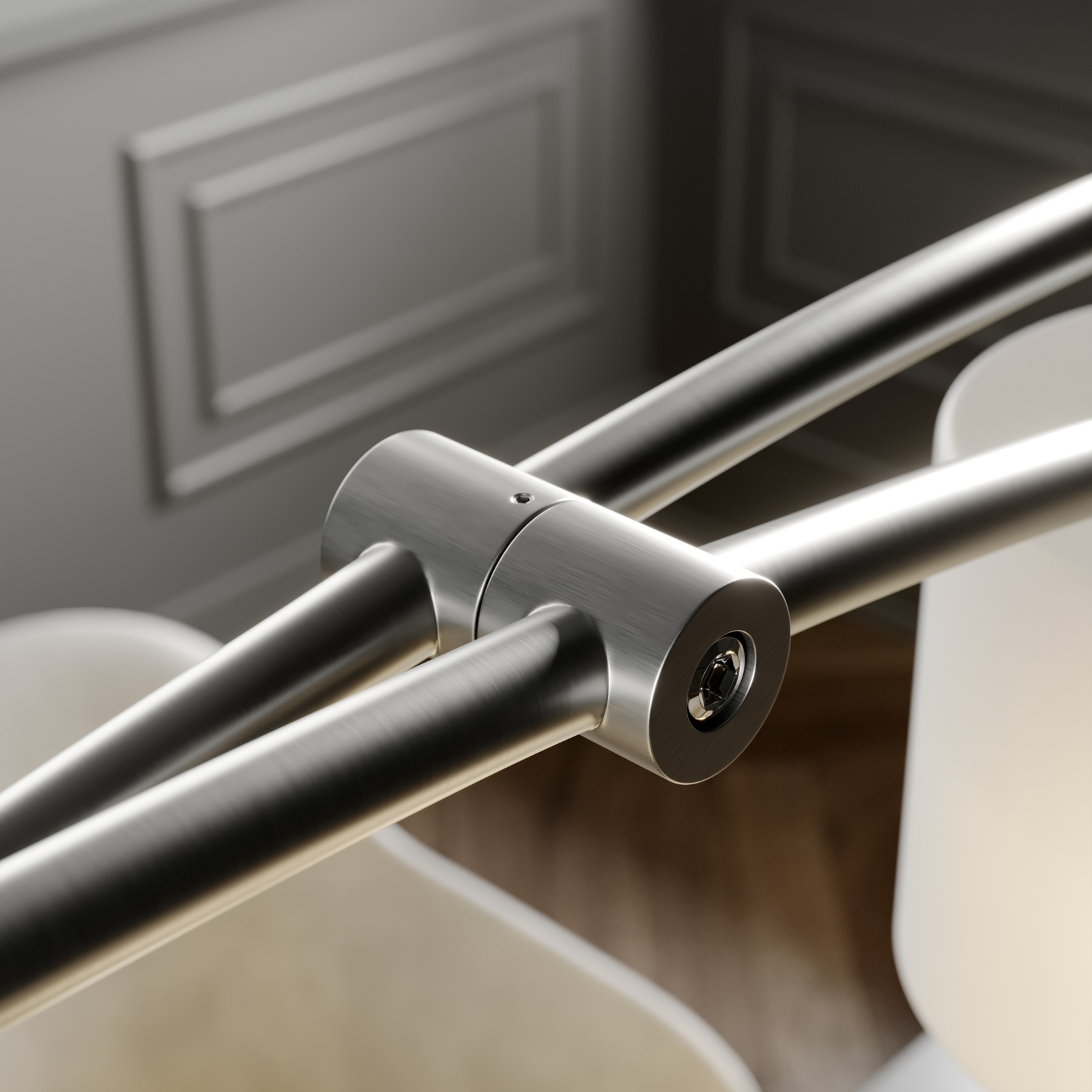 Lucande Juljana -riippuvalo, 4-lamp., Lasi - Image 4