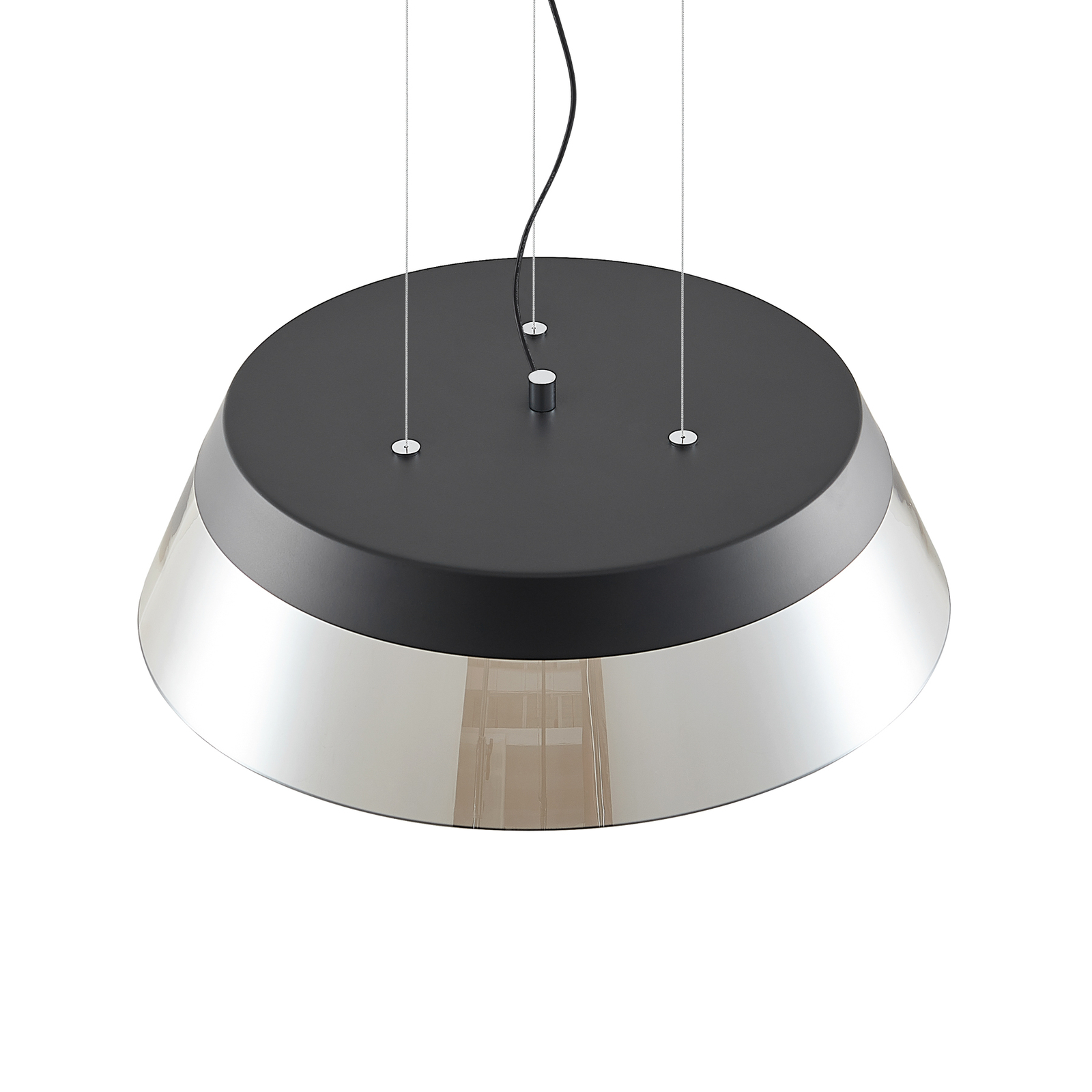 Lucande Jusanna -LED-riippuvalaisin, Konjakki - Image 7