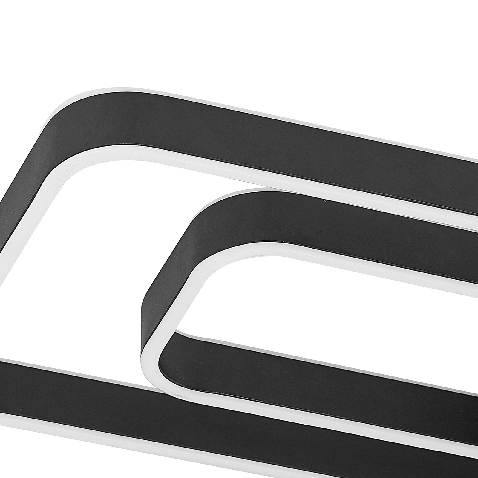 Lucande Kadira -LED-kattovalaisin 120 Cm, Musta - Image 7