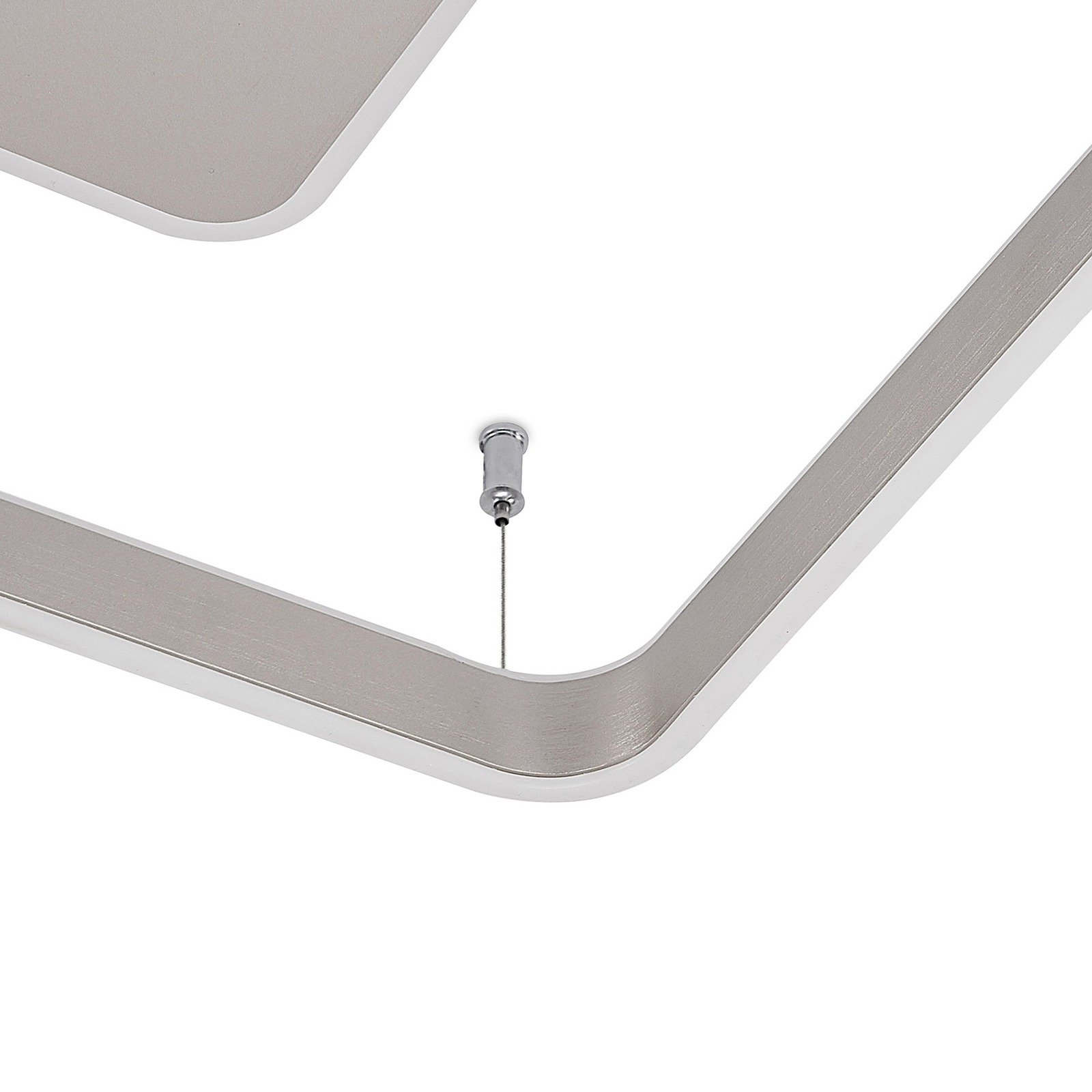 Lucande Kadira -LED-kattovalaisin 70 Cm, Nikkeli - Image 7