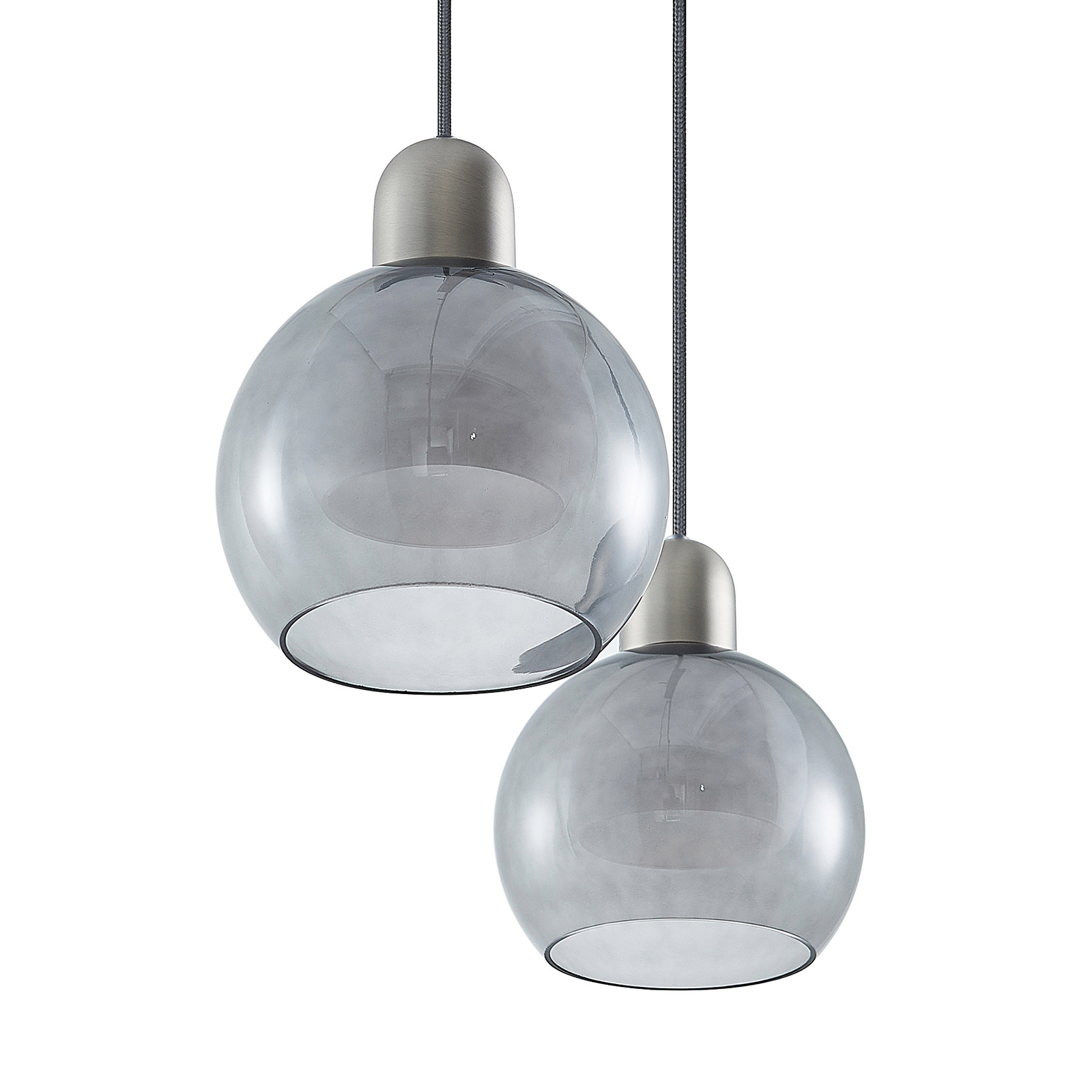 Lucande Kaiya -riippuvalo Lasia, 2-lamppuinen - Image 4