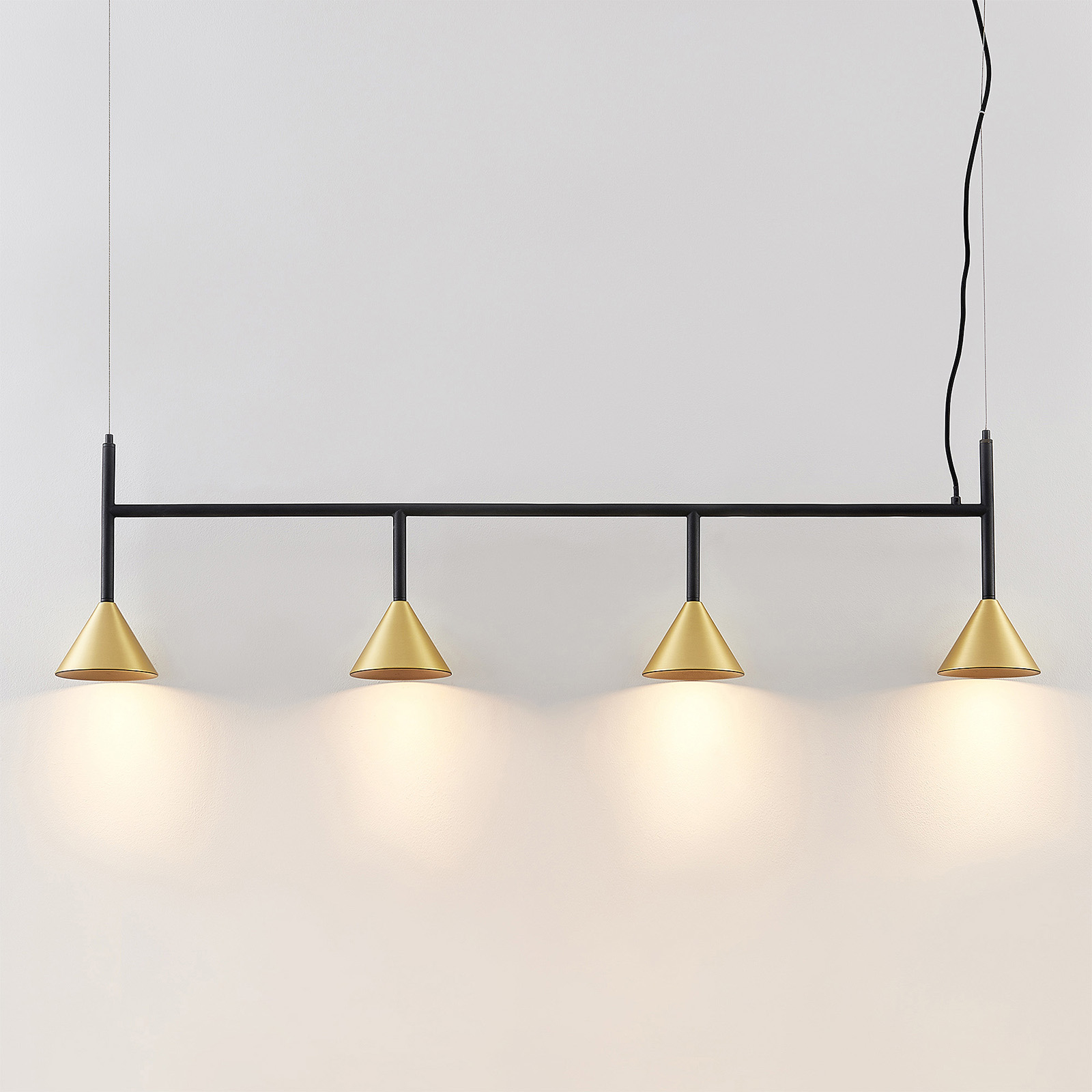 Lucande Kartio -riippuvalaisin, Messinki - Image 3