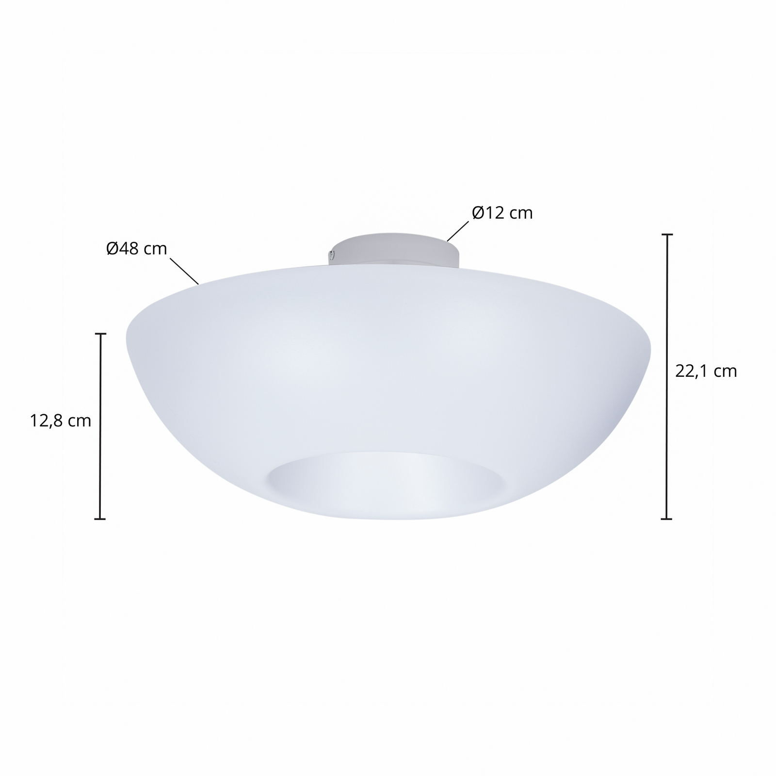 Lucande Kellina -kattovalaisin, Valkoinen - Image 4