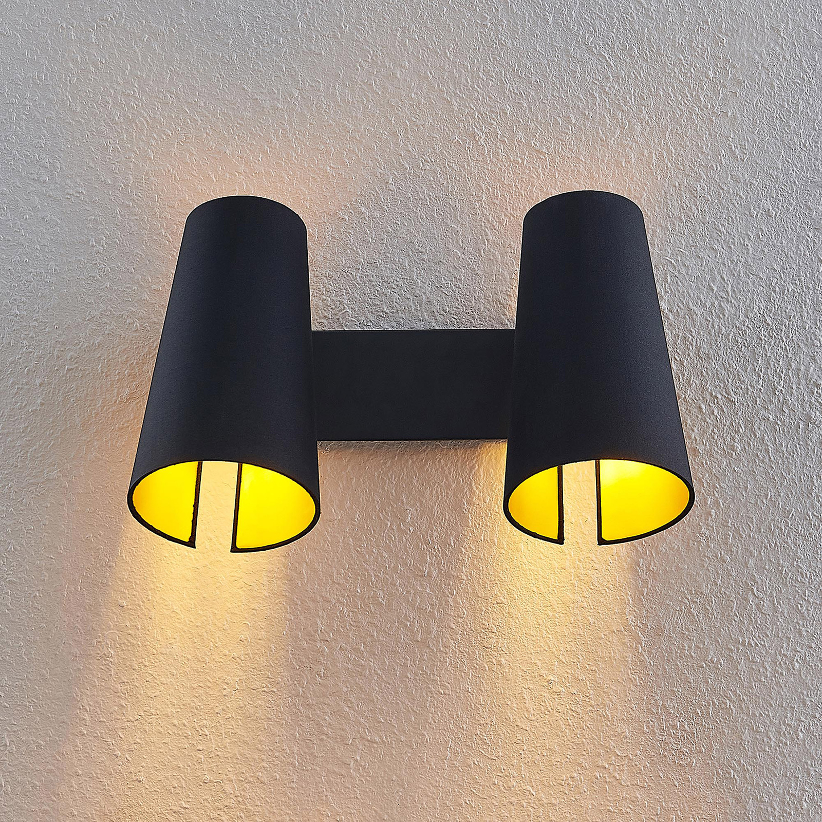 Lucande Kemoni -seinävalaisin, 2-lamppuinen - Image 6