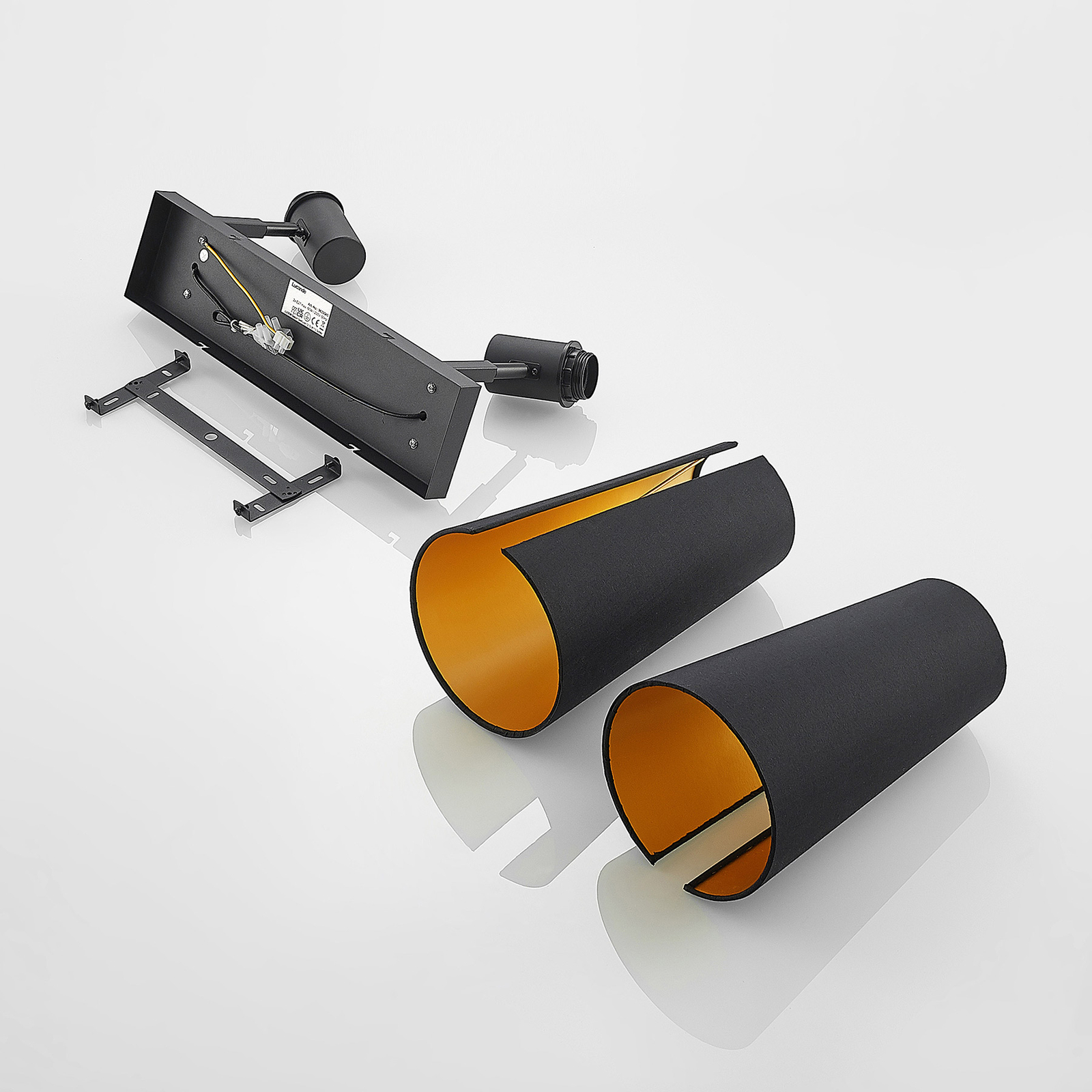 Lucande Kemoni -seinävalaisin, 2-lamppuinen - Image 8