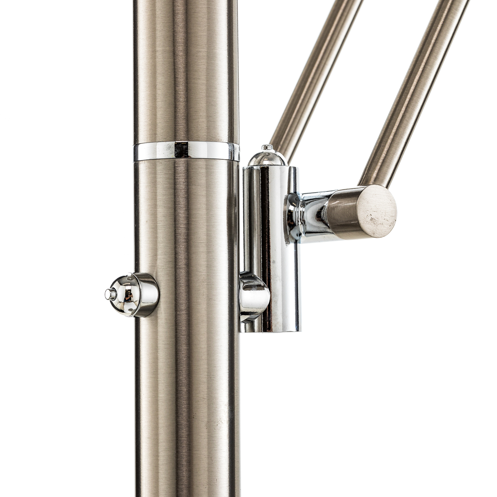 Lucande Kohen -LED-lattiavalo, Nikkeliä, Lukuvarsi - Image 5