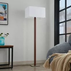 Lucande Larkira -lattiavalo, Kulmikas, Valkoinen