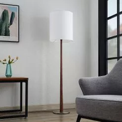 Lucande Larkira -lattiavalo, Pyöreä, 38 Cm