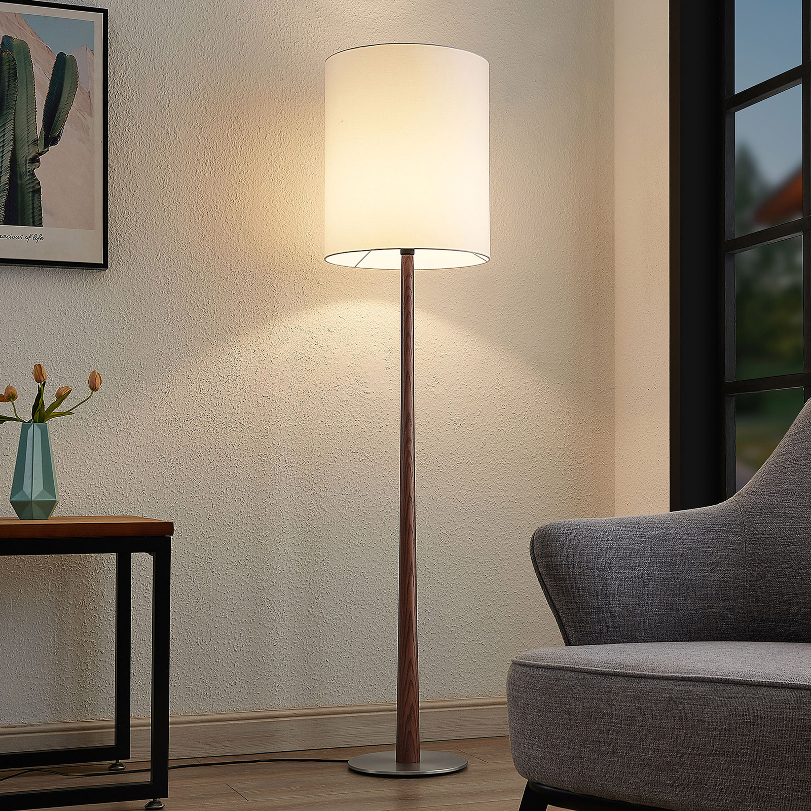 Lucande Larkira -lattiavalo, Pyöreä, 38 Cm - Image 9