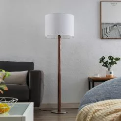 Lucande Larkira -lattiavalo, Pyöreä, 48 Cm