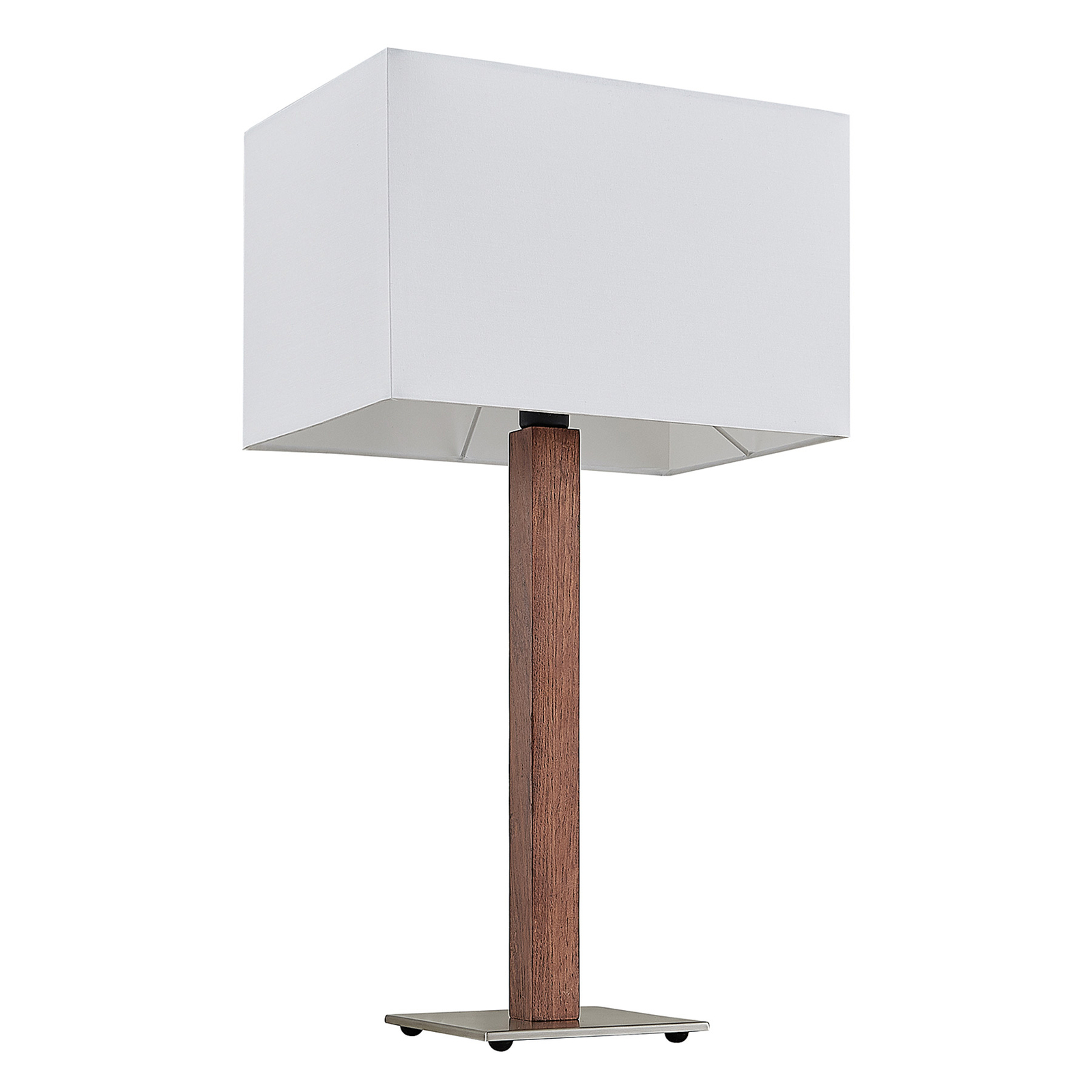 Lucande Larkira -pöytälamppu, Kulmikas, Valkoinen - Image 2