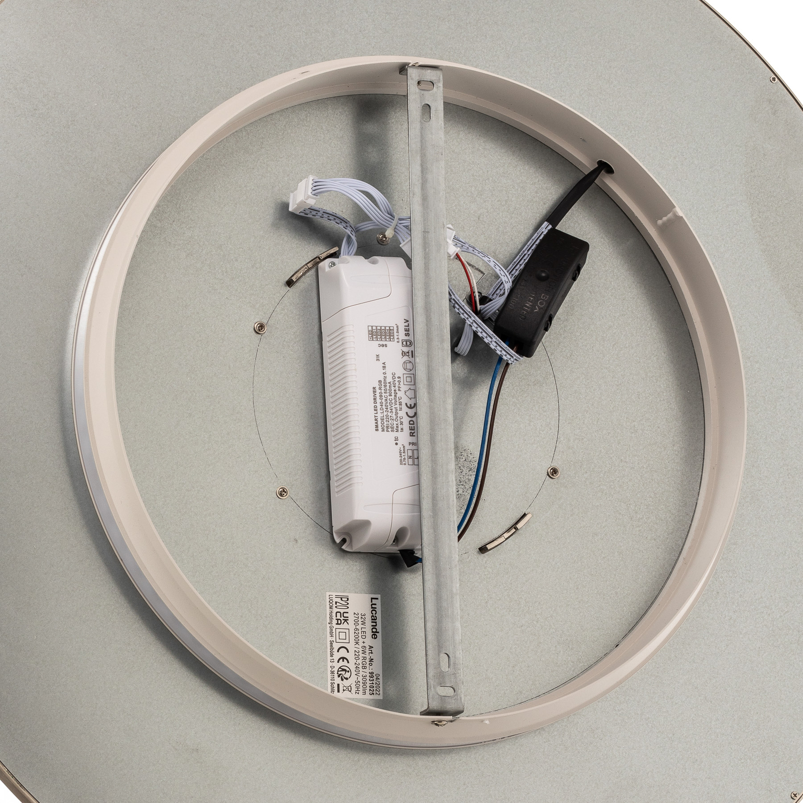 Lucande Linema -LED-kattovalaisin, RGB, Kulmikas - Image 7