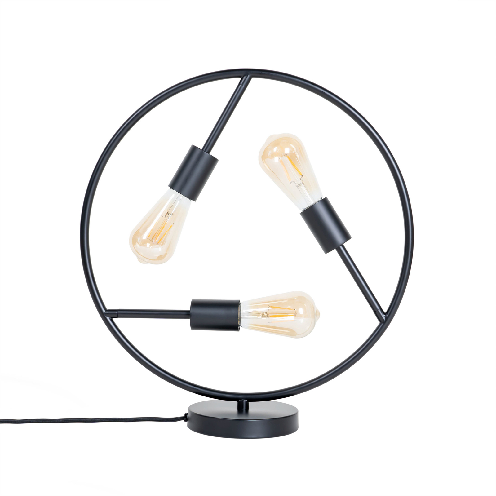 Lucande Linnard -pöytälamppu, Rautaa, 3-lamppuinen - Image 6