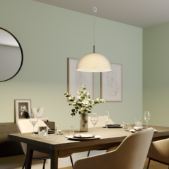 Lucande Lourenco -riippuvalaisin, Opaalilasi 35 Cm