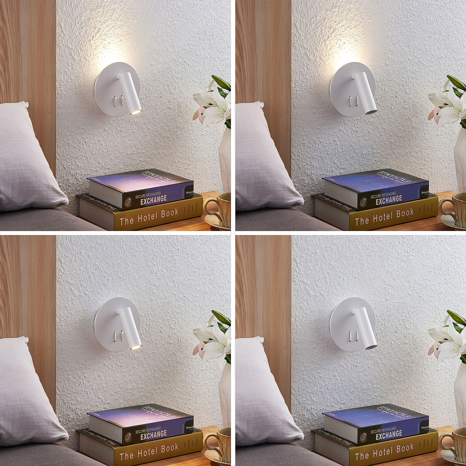 Lucande Magya Valkoinen, 2-lamppuinen - Image 4