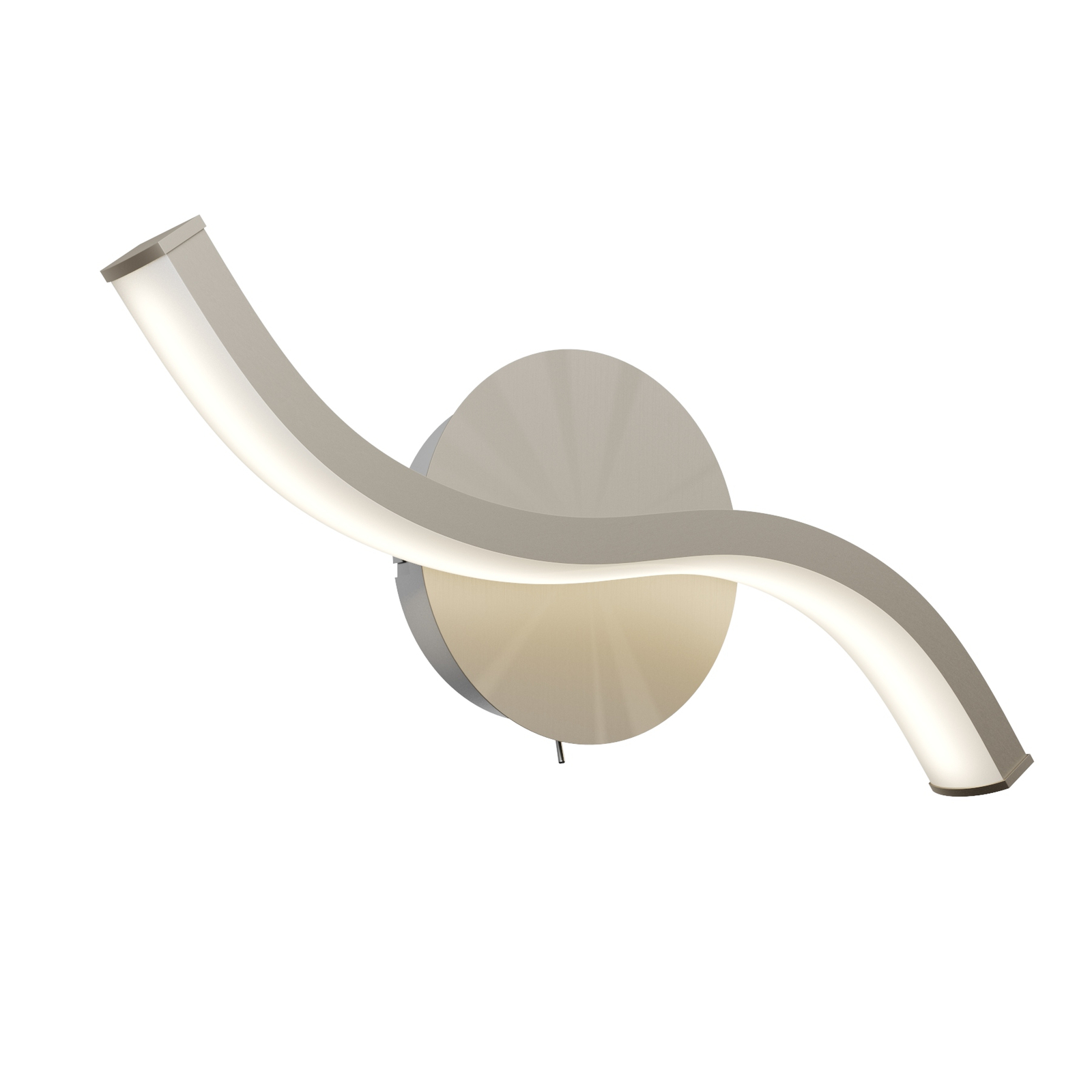 Lucande Mairia -LED-seinävalaisin, Aaltomainen - Image 5