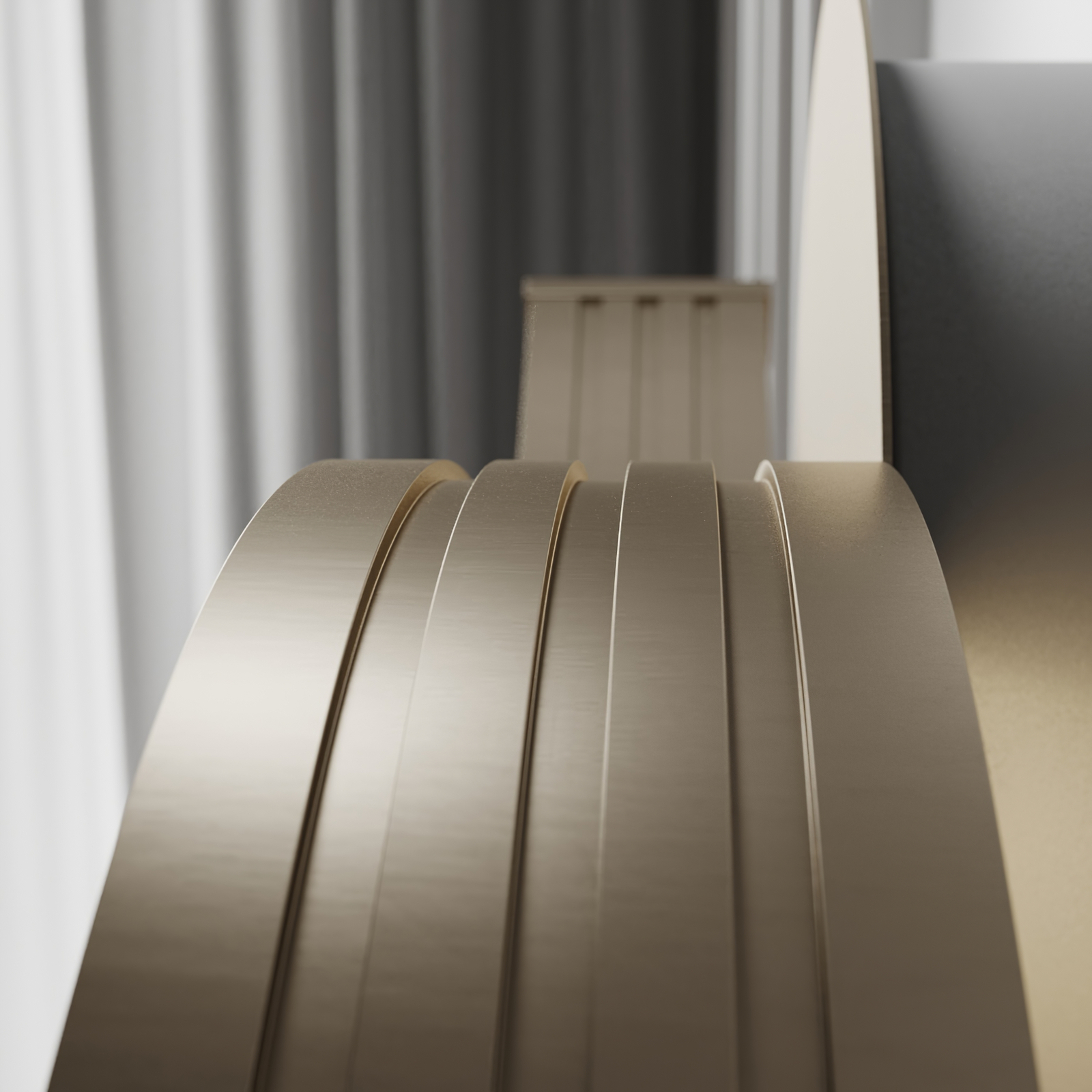 Lucande Mairia -LED-seinävalaisin, Aaltomainen - Image 7