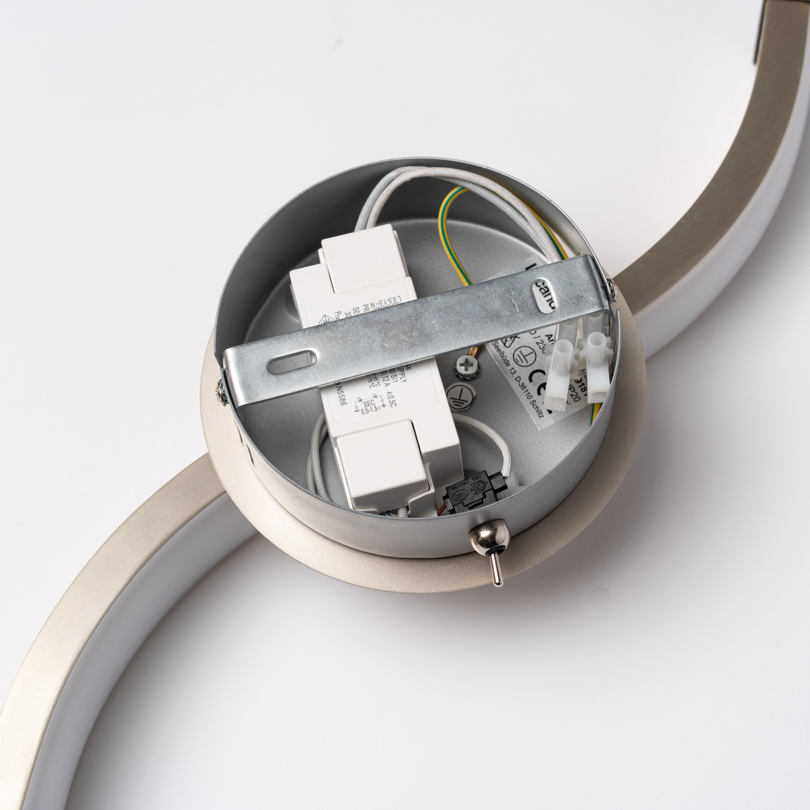 Lucande Mairia -LED-seinävalaisin, Aaltomainen - Image 8