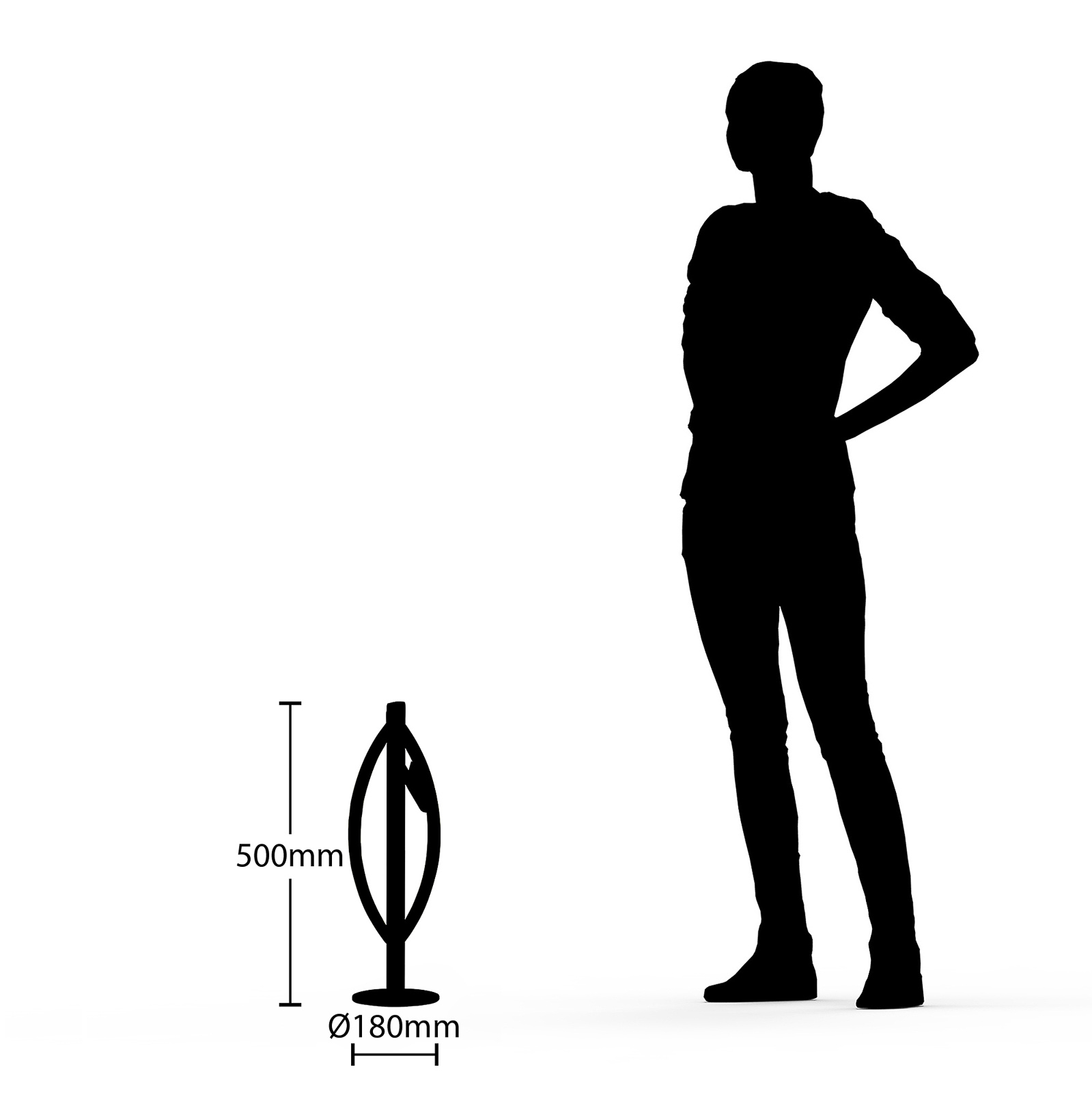 Lucande Matwei -LED-pöytälamppu, Ovaali, Messinki - Image 6