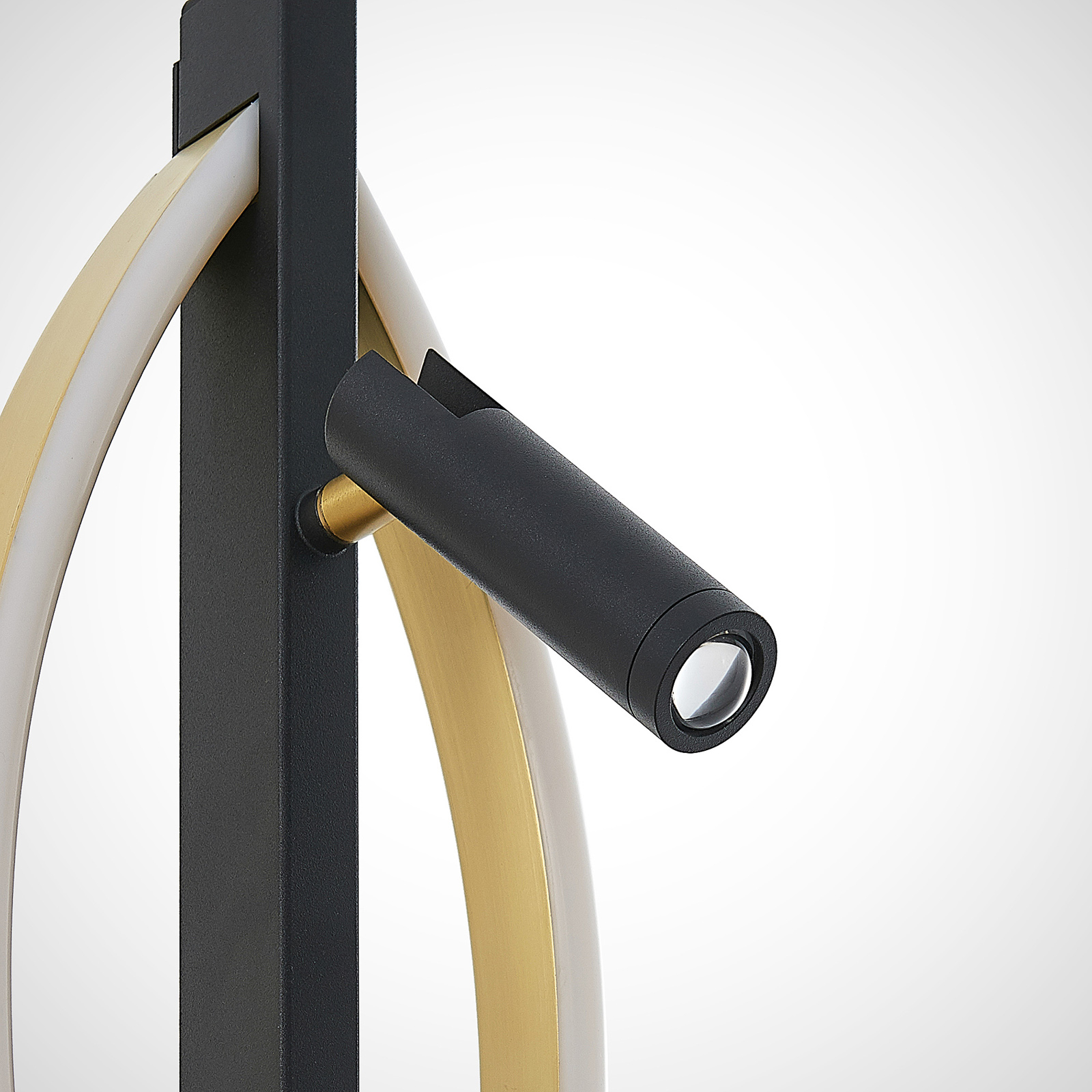 Lucande Matwei -LED-pöytälamppu, Ovaali, Messinki - Image 7