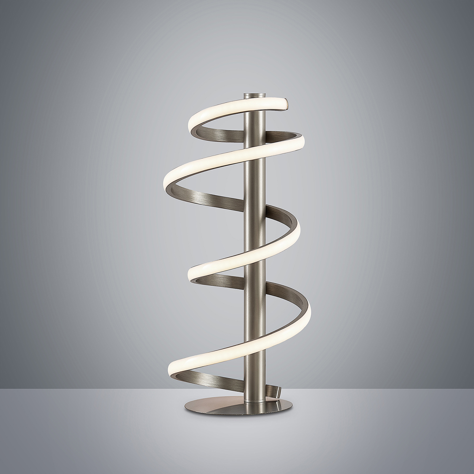 Lucande Milora -LED-pöytälamppu Satinoitu Nikkeli - Image 7