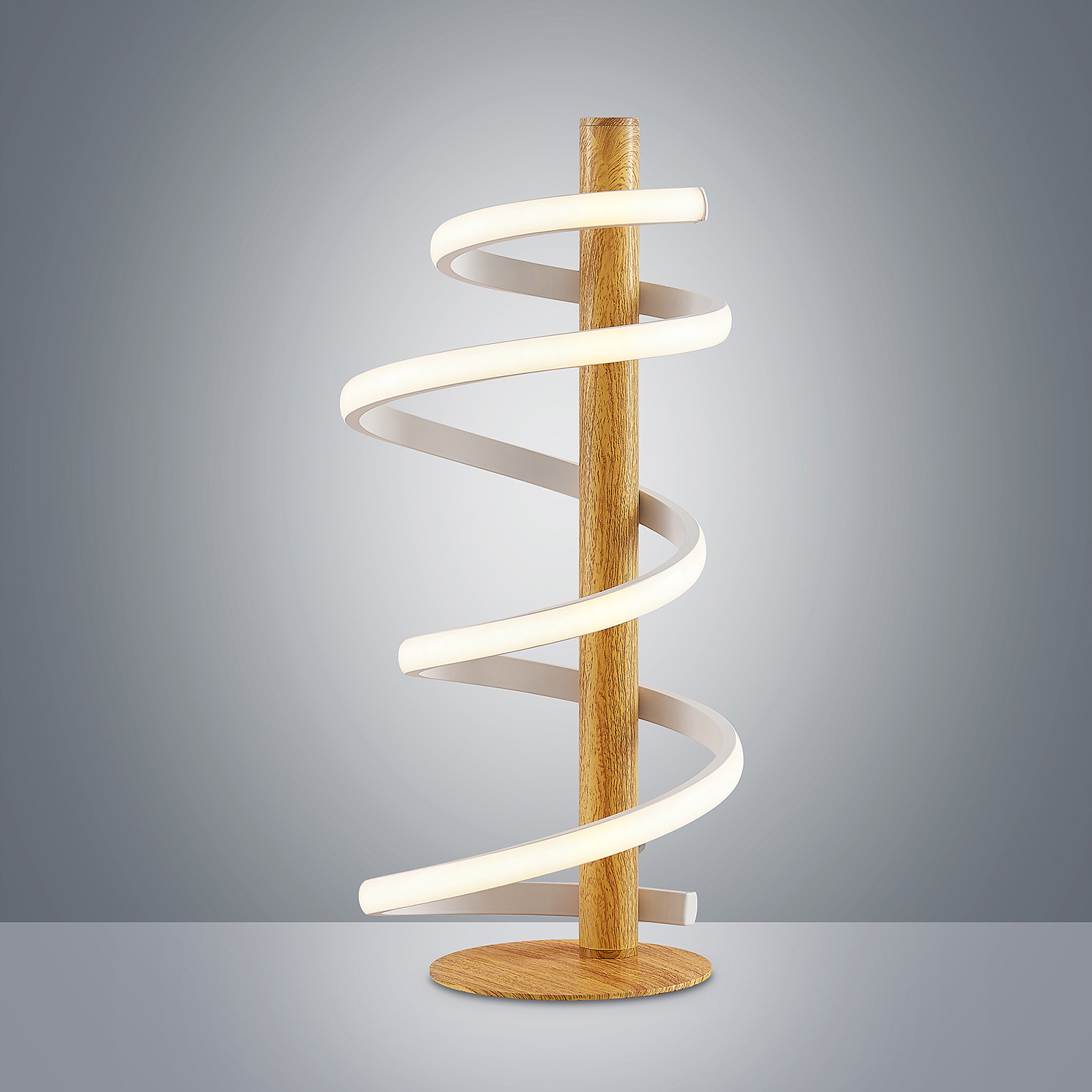 Lucande Milora -LED-pöytävalaisin, Tammi - Image 7