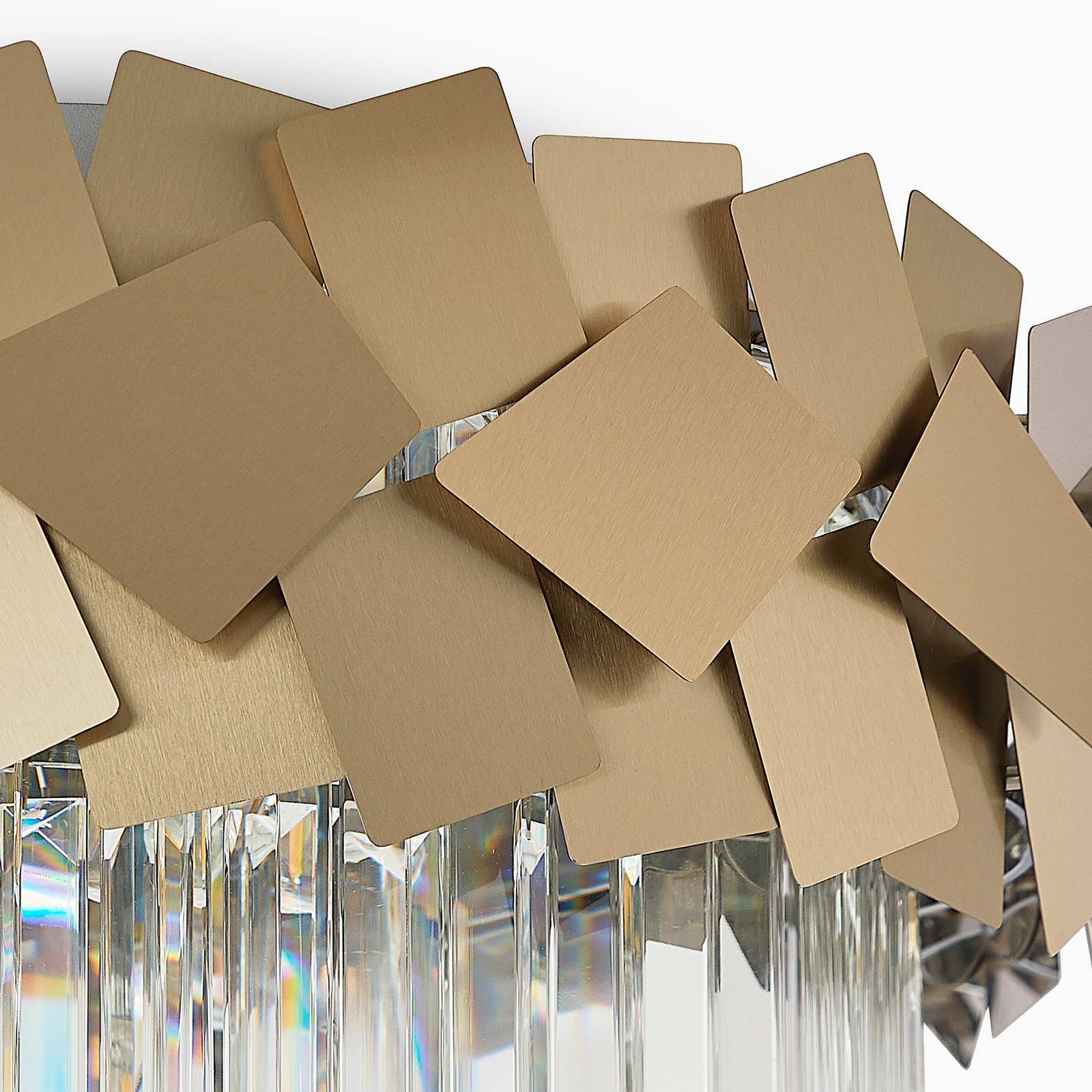 Lucande Miraia -kristallikattovalaisin, Kulta - Image 7