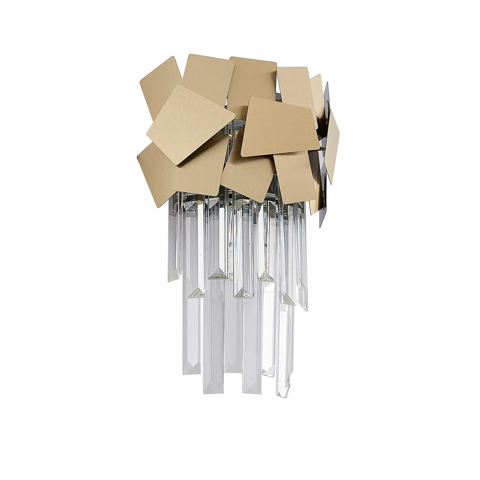 Lucande Miraia -kristalliseinävalaisin, Kulta - Image 6