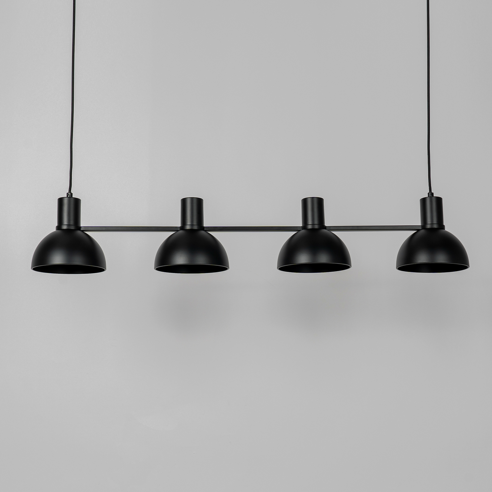 Lucande Mostrid -riippuvalo, Musta, 4-lamppuinen - Image 5