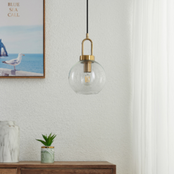 Lucande Nalian -riippuvalo, Lasivarjostin, Kirkas