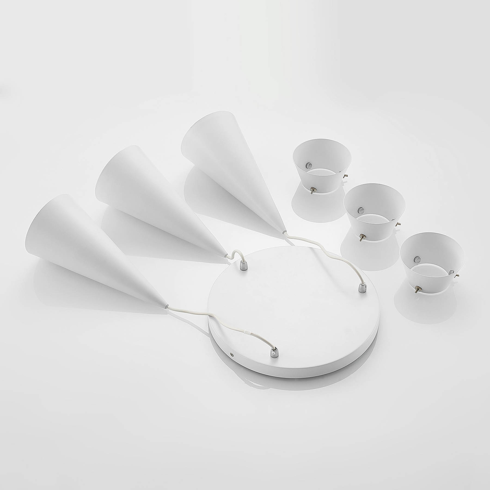 Lucande Naoh -riippuvalaisin, 3-lamppuinen - Image 3