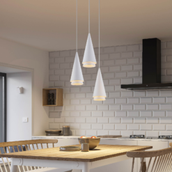 Lucande Naoh -riippuvalaisin, 3-lamppuinen