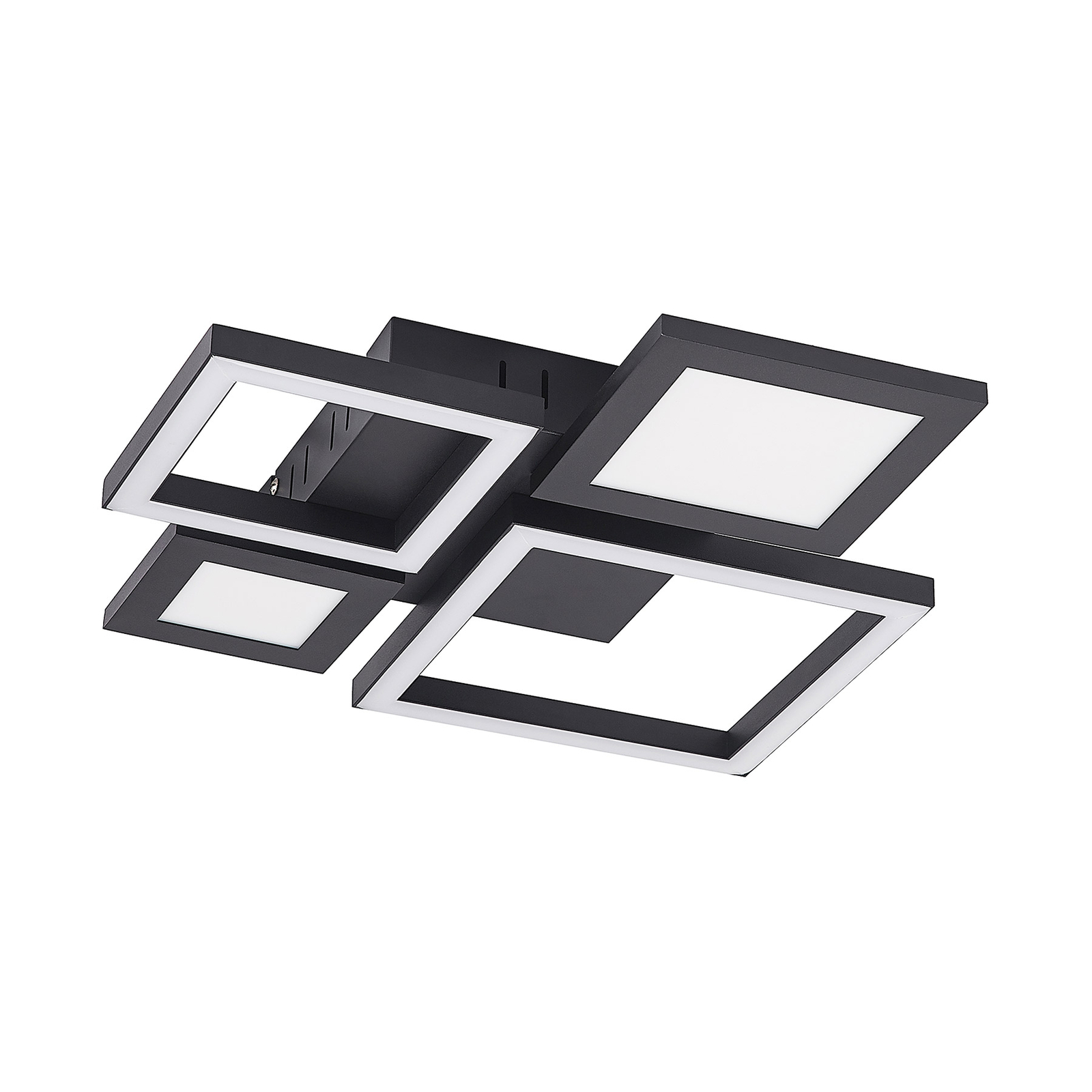 Lucande Narumi -lED-kattovalo CCT, 38 Cm, Musta - Image 4