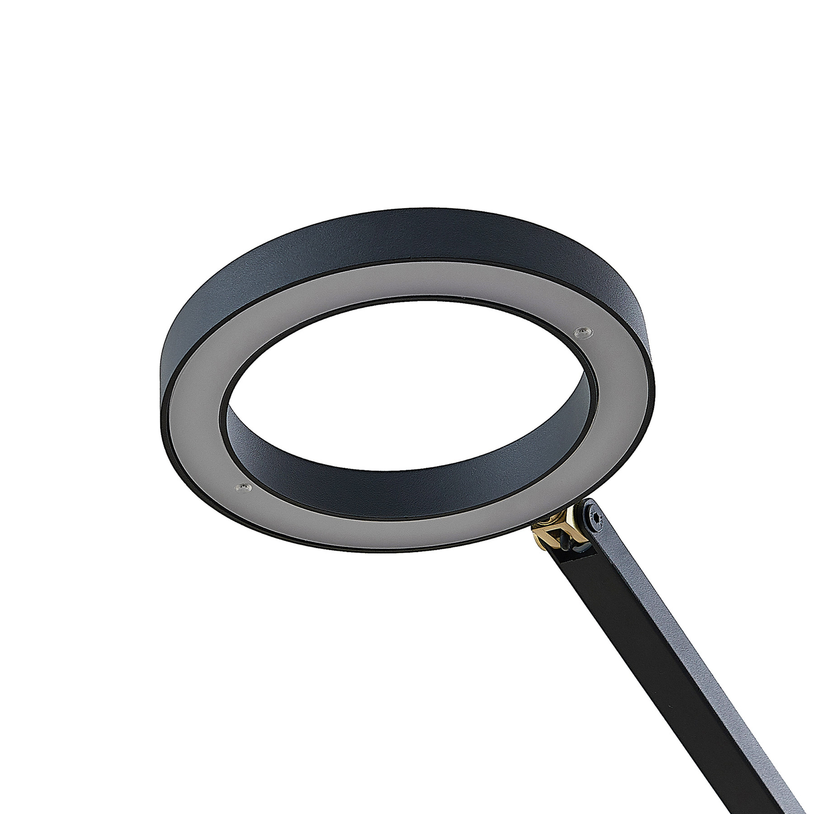 Lucande Nimbe -LED-pöytävalaisin, Musta, Himmennin - Image 7