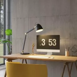 Lucande Nordin -pöytävalaisin Musta/kulta