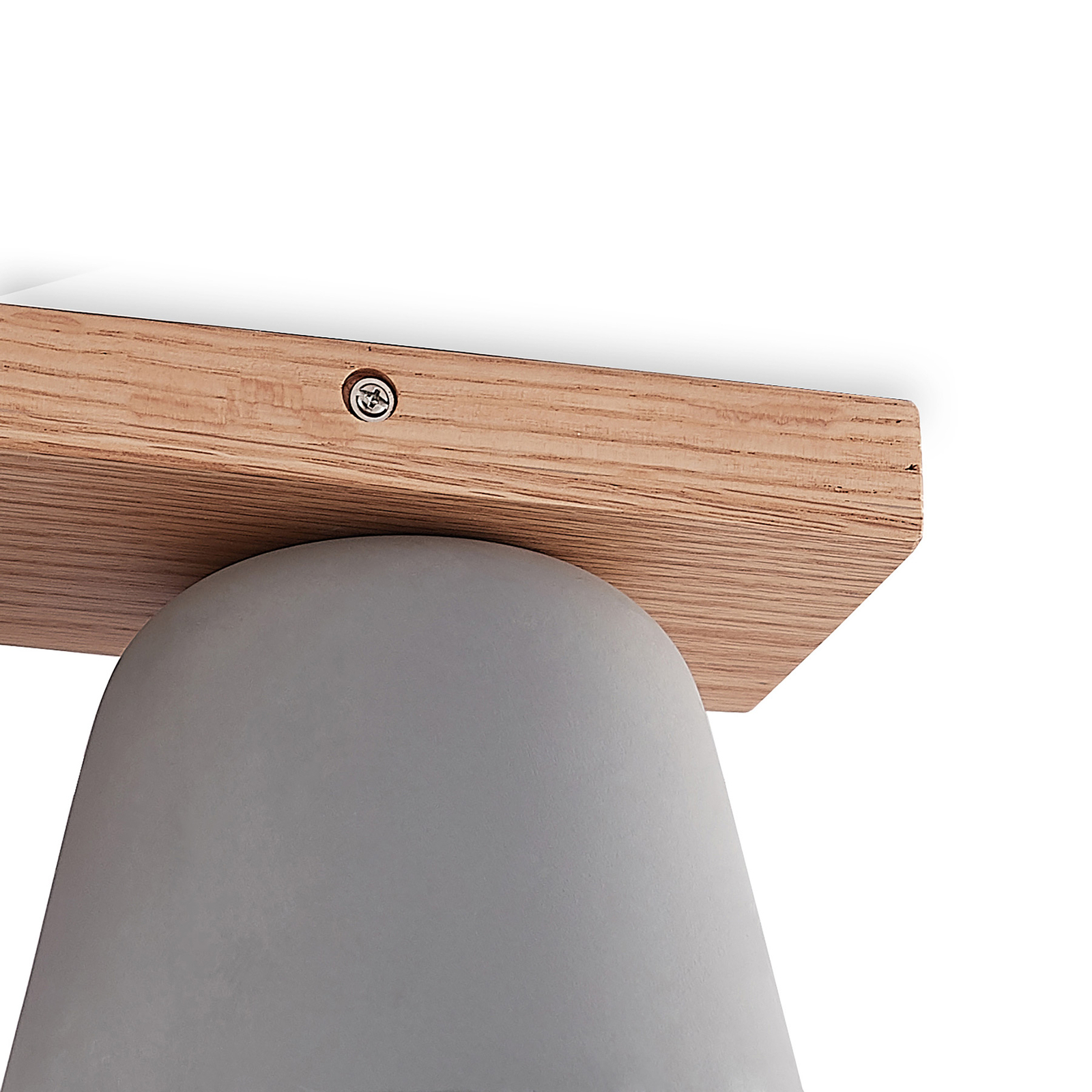 Lucande Otavis-kattovalaisin Betonia, 2-lamppuinen - Image 7