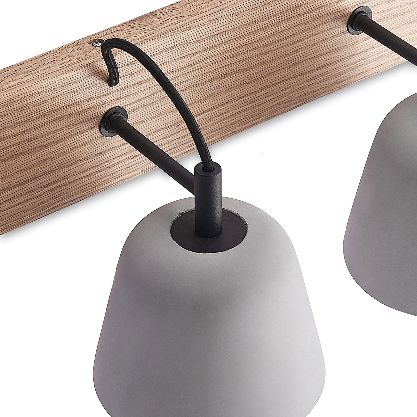 Lucande Otavis-seinävalaisin Betonia, 2-lamppuinen - Image 7