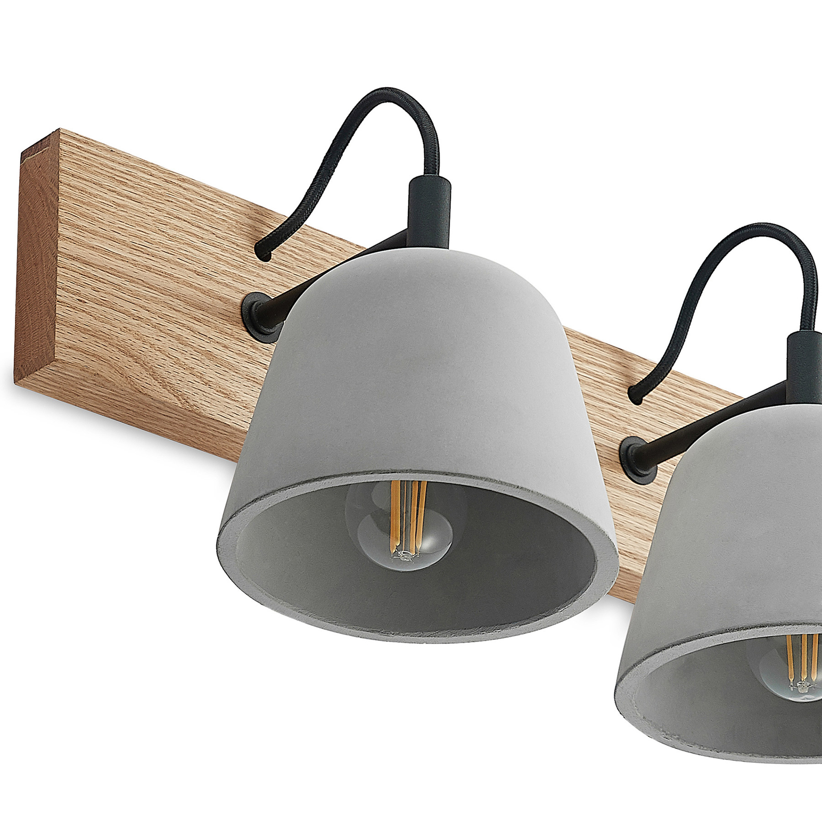 Lucande Otavis-seinävalaisin Betonia, 4-lamppuinen - Image 7