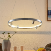 Lucande Paliva -LED-riippuvalaisin, 64 Cm, Nikkeli
